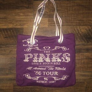 Pink tote Bag